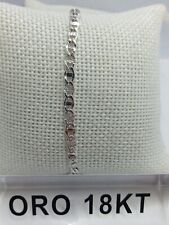 Bracciale in oro bianco 750 18