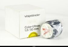 NUOVO in scatola obiettivo Voigtlander Color Ultron 1,8/50 mm per Rollei Rolleiflex SL 350