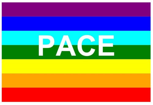 Bandiera pace stickers - bandiera,