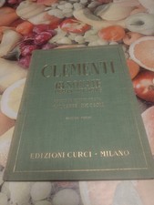 Clementi 18 Sonate Per Pianoforte Giuseppe Piccoli Libro Vol 1