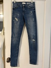 Jeans blu Met, effetto