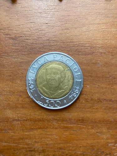 Moneta coin 500 lire - moneta,