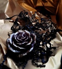 Candela nera gotica vintage