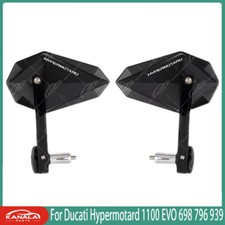 Per Ducati Hypermotard 1100 EVO 698 796 939 Specchietto retrovisore estremità manubrio