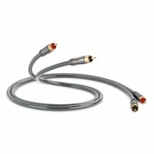 Cavo di Interconnessione QED Performance Audio 40i - COPPIA 60cm CD Amp Sintonizzatore Audio 0.6