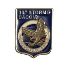Spilla 36° Stormo Caccia