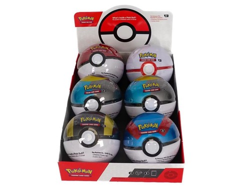 Pokemon tin pokeball - -,