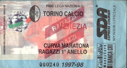 Biglietto stadio torino calcio - stadio,