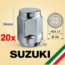 Kit 12x1 dadi ruota - 20,