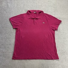 Polo uomo LACOSTE taglia XL polo t shirt logo classico 28718 rosa