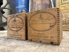 2 casse di legno vintage