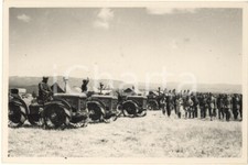 1937 AOI ADDIS ABEBA Generale Intendente RICAGNO consegna motoaratrici *Foto
