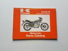 Kawasaki Z 440 H1 1981-82 catalogo ricambi originale spare parts catalogue