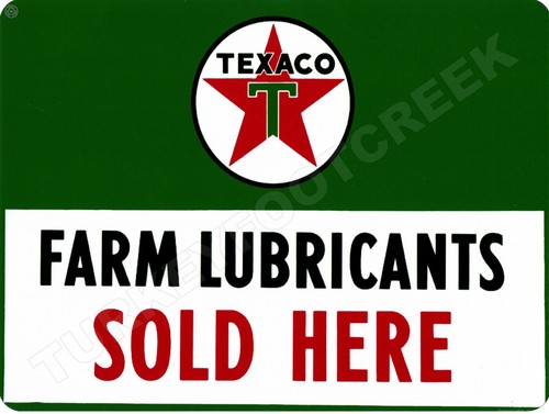 Texaco farm lubricants sold - farm,