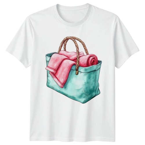 Borsa spiaggia estiva - spiaggia,