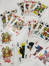 Set 3 Mazzi Carte Francesi Disney (Modiano & Dal Negro)