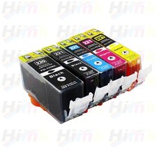 5 pezzi nuove cartucce inchiostro PGI-220 CLI-221 per stampante Canon Pixma MX860 MX870 MP560
