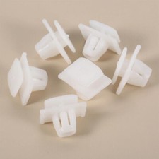10x Clip modanatura plastica
