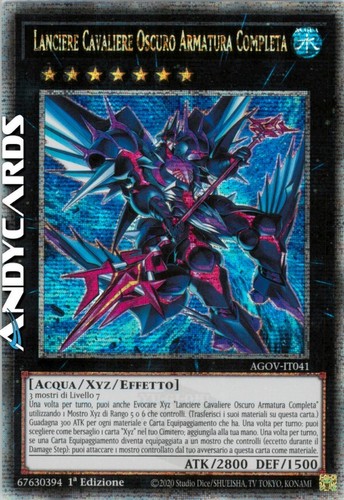 Lanciere cavaliere oscuro - cavaliere,