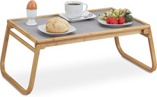 Vassoio Colazione a Letto, Tavolino Da Letto Gambe Richiudibili Tavolinetto Bamb