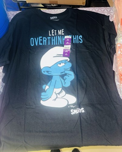 Shirt the smurfs let me - t-shirt,