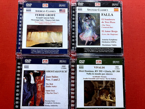 Dvd audio discs - (4),