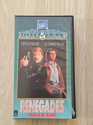 Renegades faccia rame vhs - di,