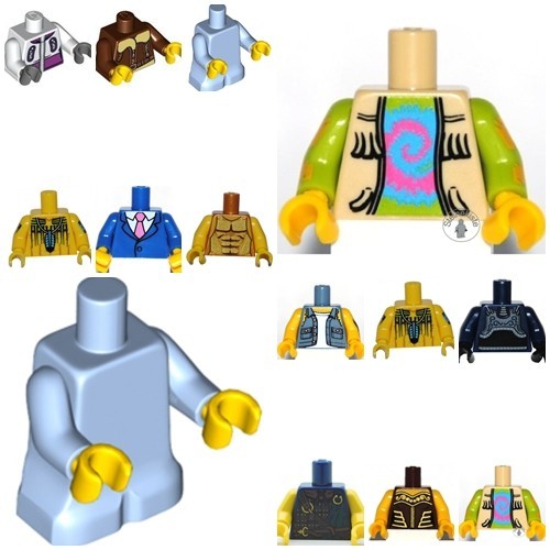 Lego torso parte - torso,