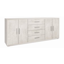 Credenza Bianco Armadio 200 cm