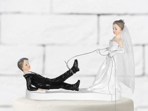 Cake topper resina sposi - , cm