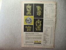 1962 Wild Heerbrugg teodolite