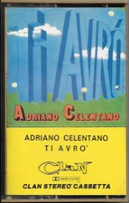 ADRIANO CELENTANO MUSICASSETTA MC TI AVRO' 1978 CLAN 30 CLN 20053 PRIMA STAMPA