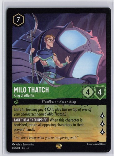 Milo thatch king - of, atlantis