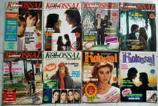 Lotto  8 fotoromanzi Lancio anni 80 Kolossal Sudlow Delys Roc M Antonietta Zoli