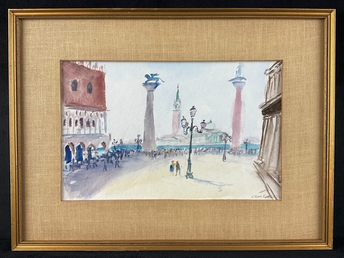 Vintage framed original - vintage,