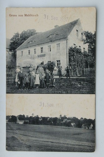 31291 gruß aus mahlitzsch - ak,