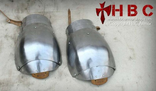 Pauldrons semplici sca - semplici, larp