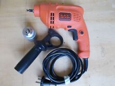 Trapano a percussione Black & Decker  500W KR504 mandrino spanato.