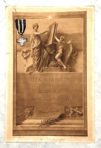 Attestato alla memoria un - alla,