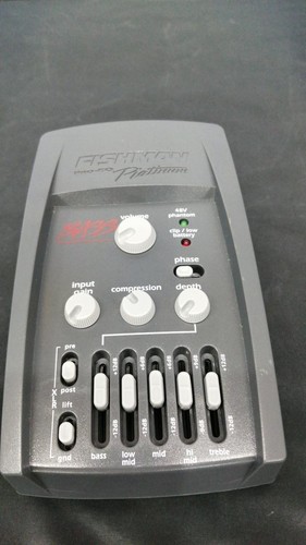 Fishman pro platinum - pro-eq, bass