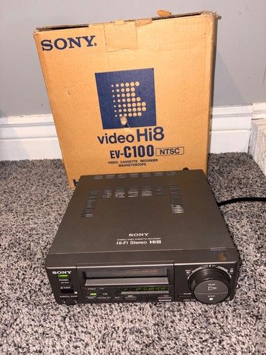 Sony c100 analogico - sony, hi8
