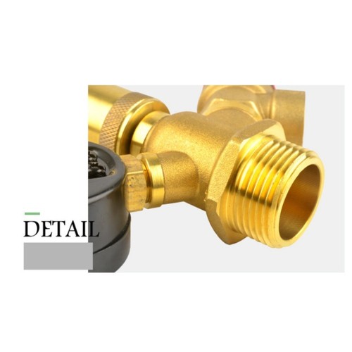 Valvola sicurezza ottone - di,