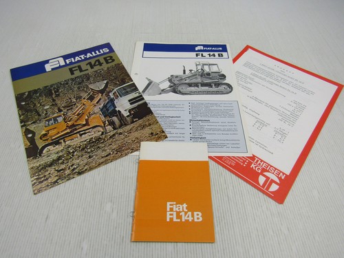 Fiat fl14b laderaupe depliant - laderaupe,
