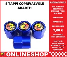 TAPPI COPRIVALVOLE ABARTH BLU
