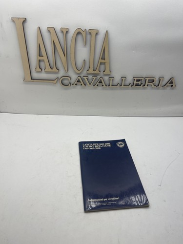 Libretto per venditori - , lancia
