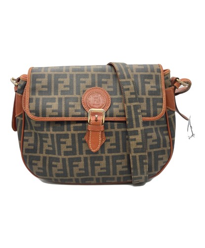 Fendi zucca beige messenger - fendi,