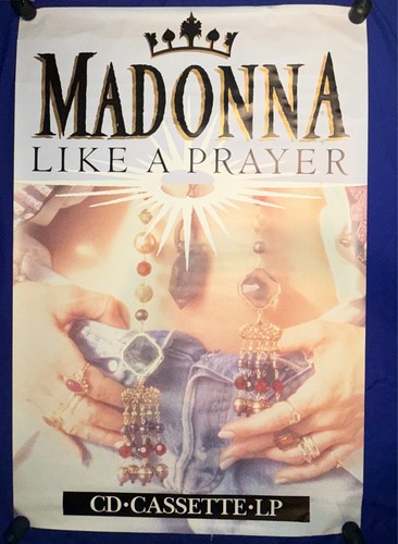 Gigante vintage 1989 madonna - 1989,