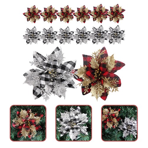 Pcs fiori decorativi - 12,