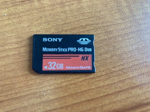 Sony memorystick pro hg - sony, gb
