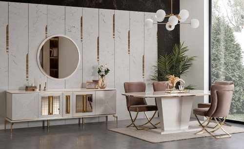 Luxus esszimmer essgarnitur - luxus,
